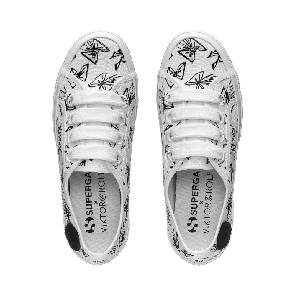 Superga 2750 PRINT BOWWHITE-BLACK Online