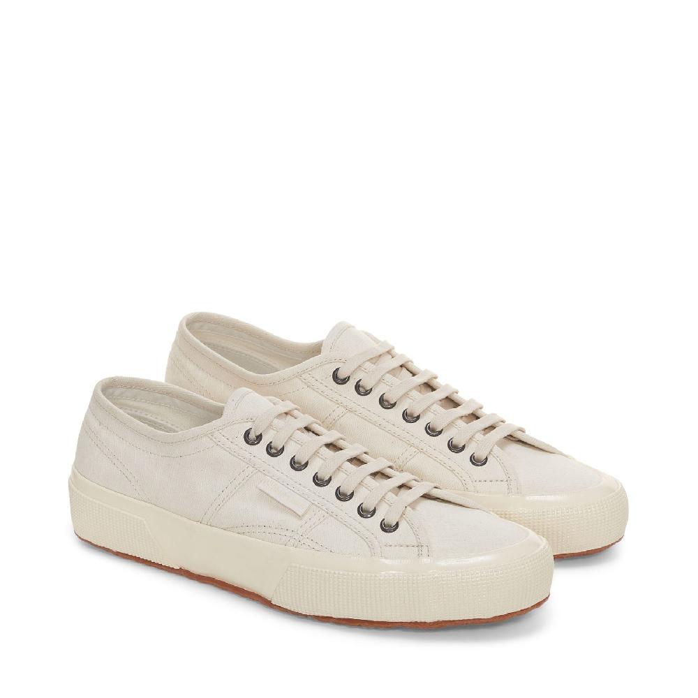 Superga 2750 OG HERRINGBONEBEIGE RAW-OFF WHITE Offerte