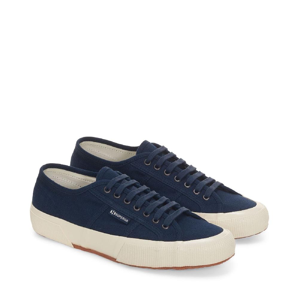 Superga 2750 OG HERRINGBONENAVY-OFF WHITE Hotsell