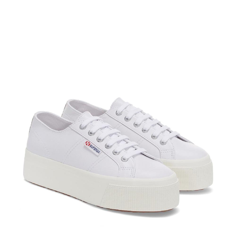 Superga 2790 NAPPAOPTICAL WHITE-SILVER-FAVORIO Nuova