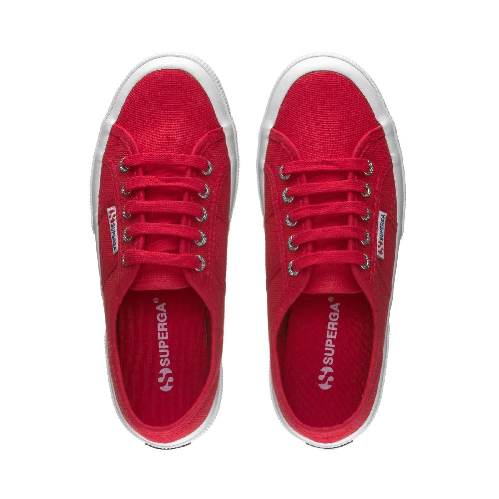 Superga 2750-COTU CLASSICRED-WHITE In Linea