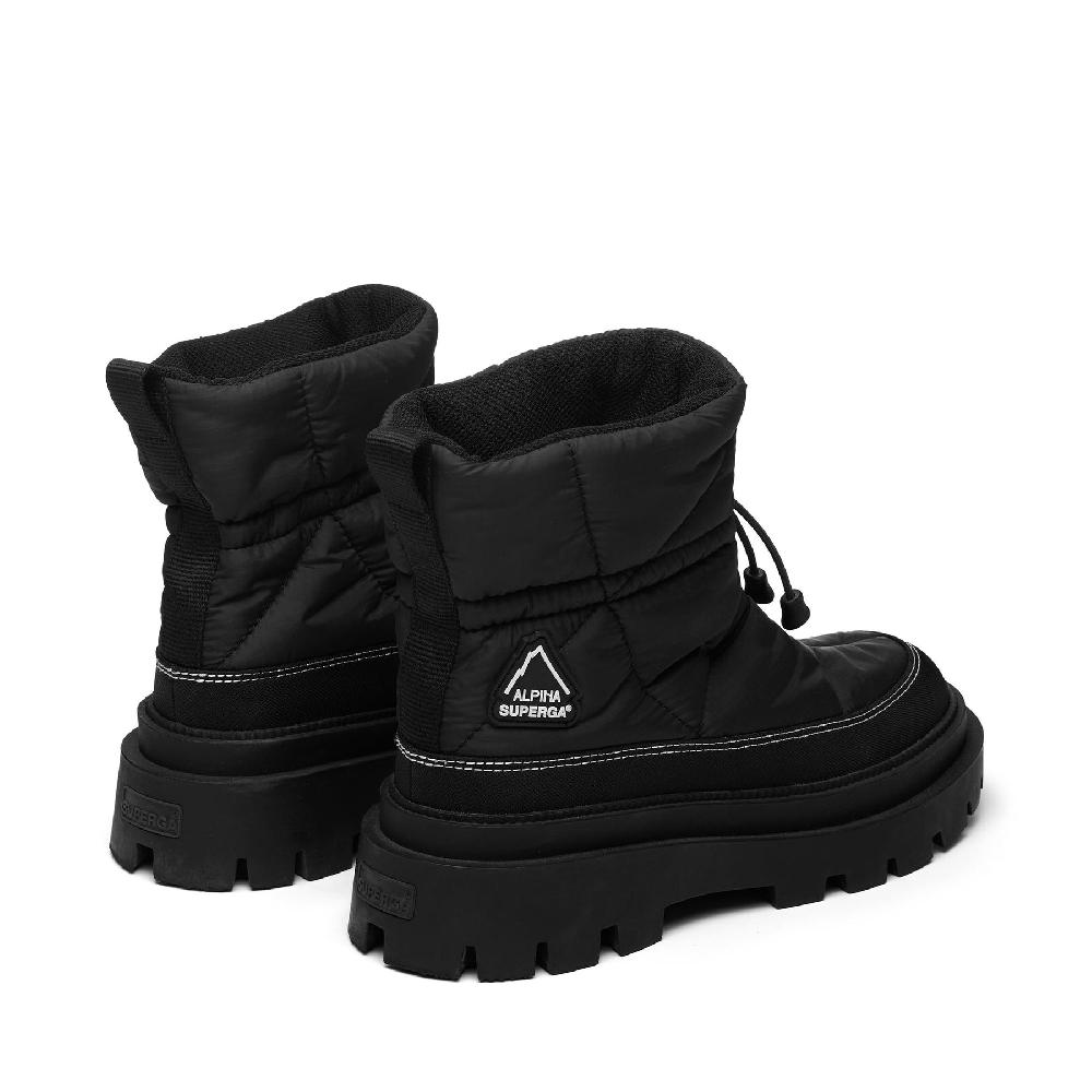 Superga 3053 ALPINA APEX PADDEDTRIPLE BLACK Consegna Veloce