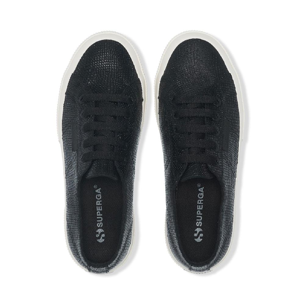 Superga 2750 SNAKE LEATHERBLACK-FAVORIO Promozione Limitata