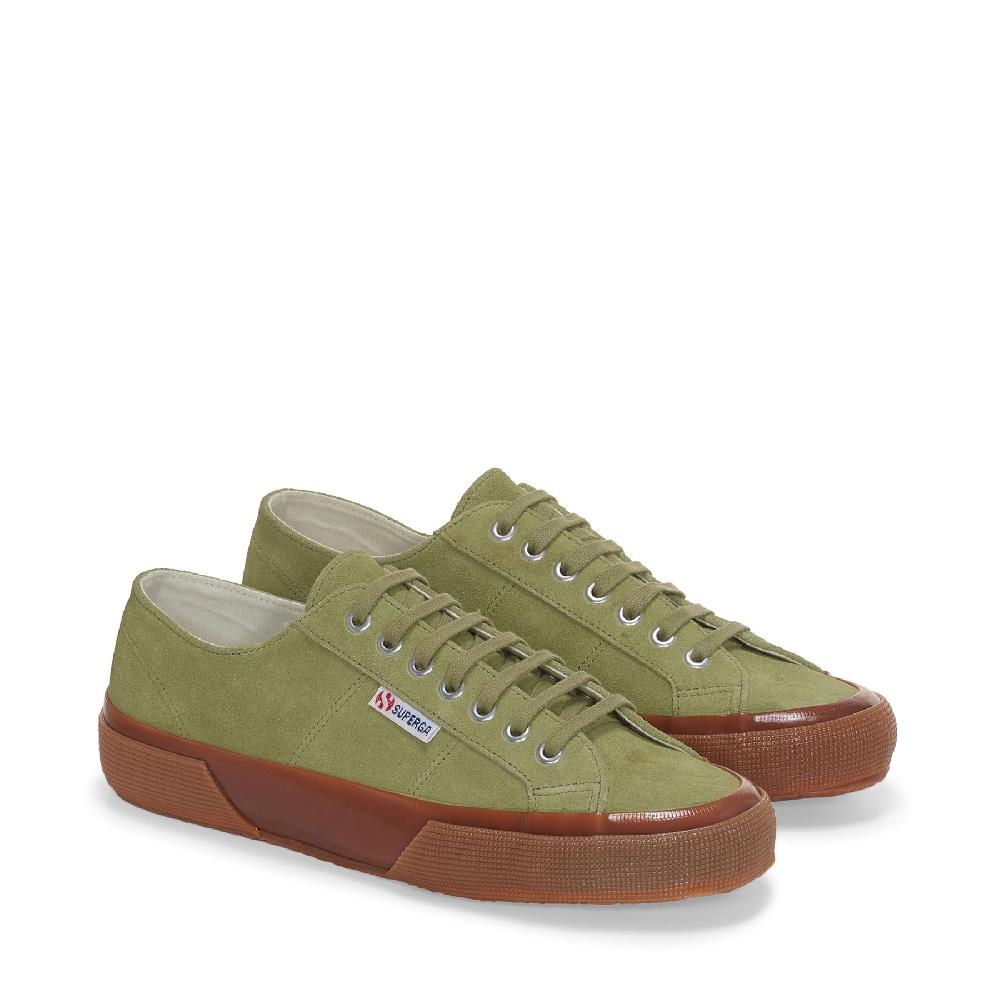 Superga 2750 OG SUEDEGREEN SAGE-GUM Offerta