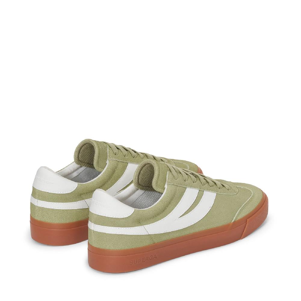 Superga 4834 CLUB S SWALLOW SUEDEGREEN SAGE-GUM Outlet