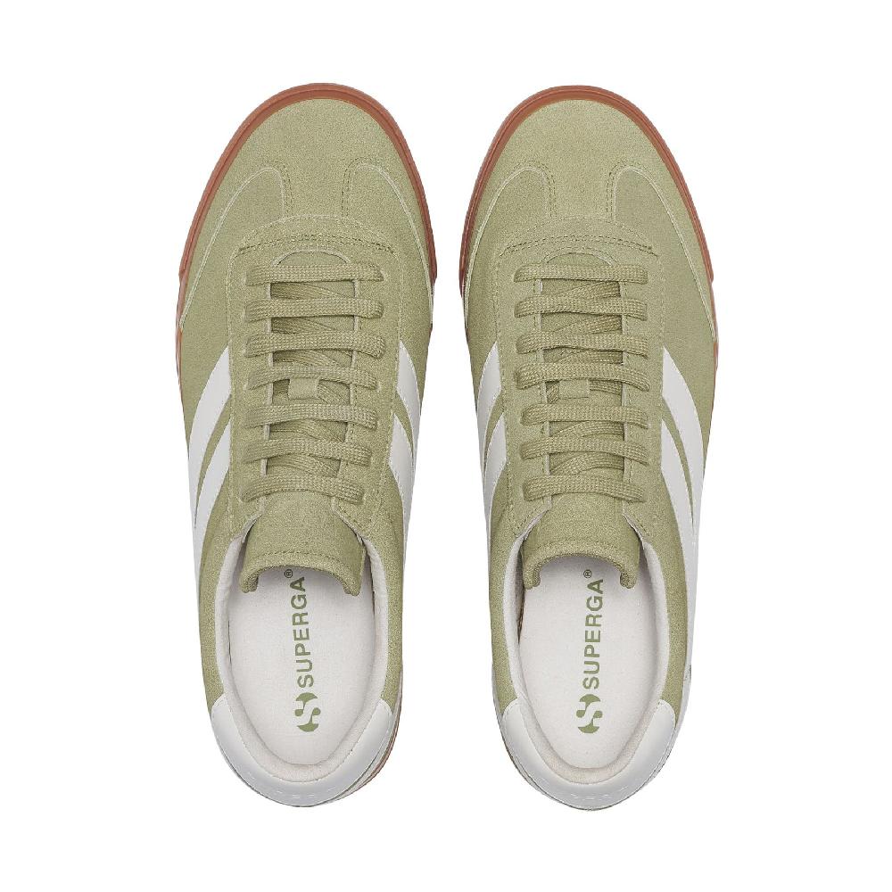 Superga 4834 CLUB S SWALLOW SUEDEGREEN SAGE-GUM Outlet