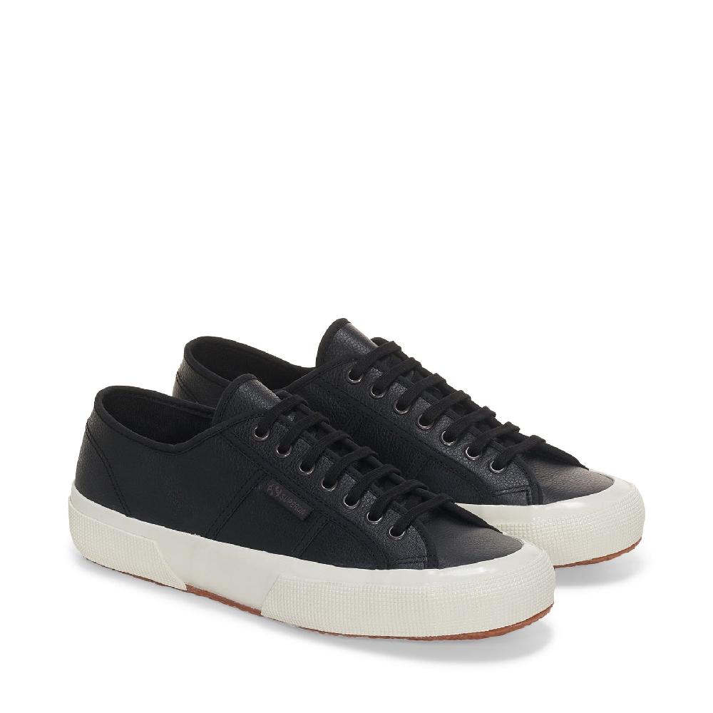 Superga 2750 OG LEATHERBLACK-F AVORIO-BLACK Hotsell