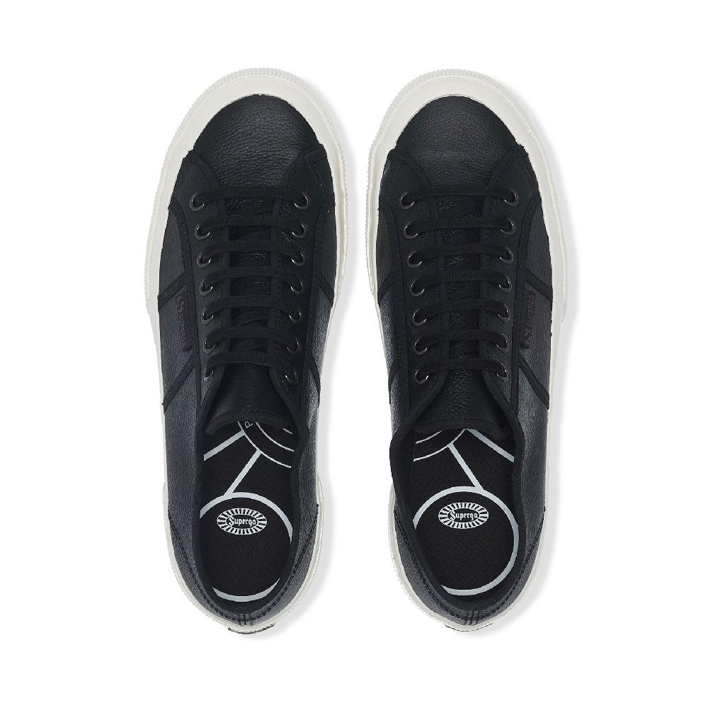 Superga 2750 OG LEATHERBLACK-F AVORIO-BLACK Hotsell