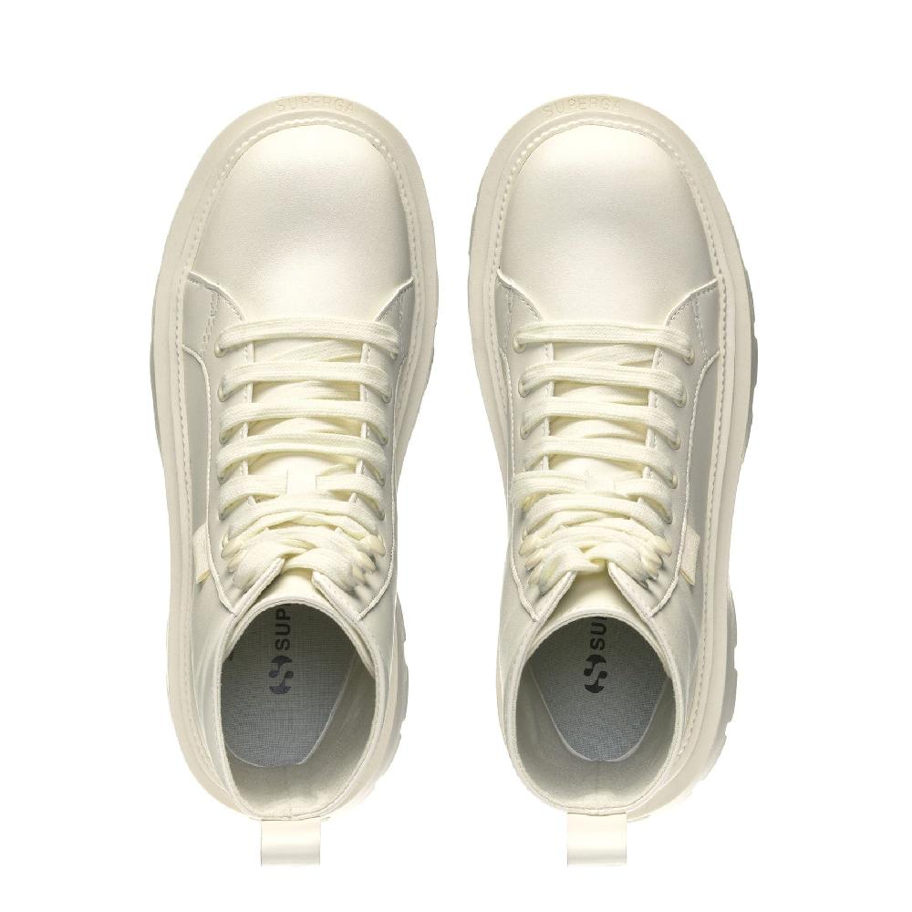 Superga 3051 ALPINA APEX HIGH VEGAN MATERIALTOTAL BEIGE NATURAL I Più Venduti