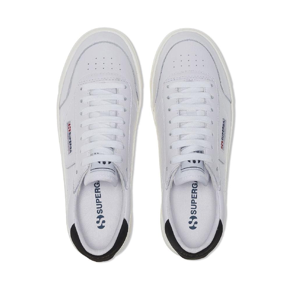 Superga 3854 COURT PLATFORMWHITE-BRISTOL BLACK-FAVORIO Trasporto libero internazionale
