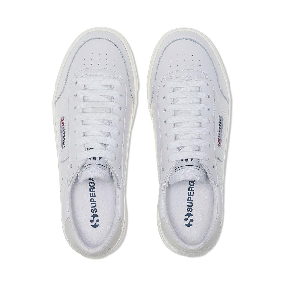 Superga 3854 COURT PLATFORMWHITE-FAVORIO Nuova