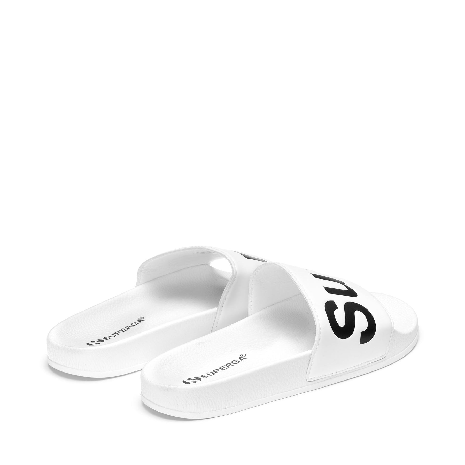 Superga 1908 SLIDES POLYSOFTWHITE-BLACK Shopping Online