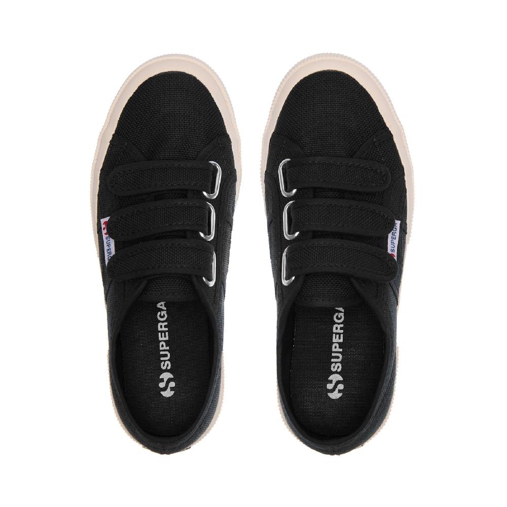 Superga 2750-COT3STRAPUBLACK Vendita Economica