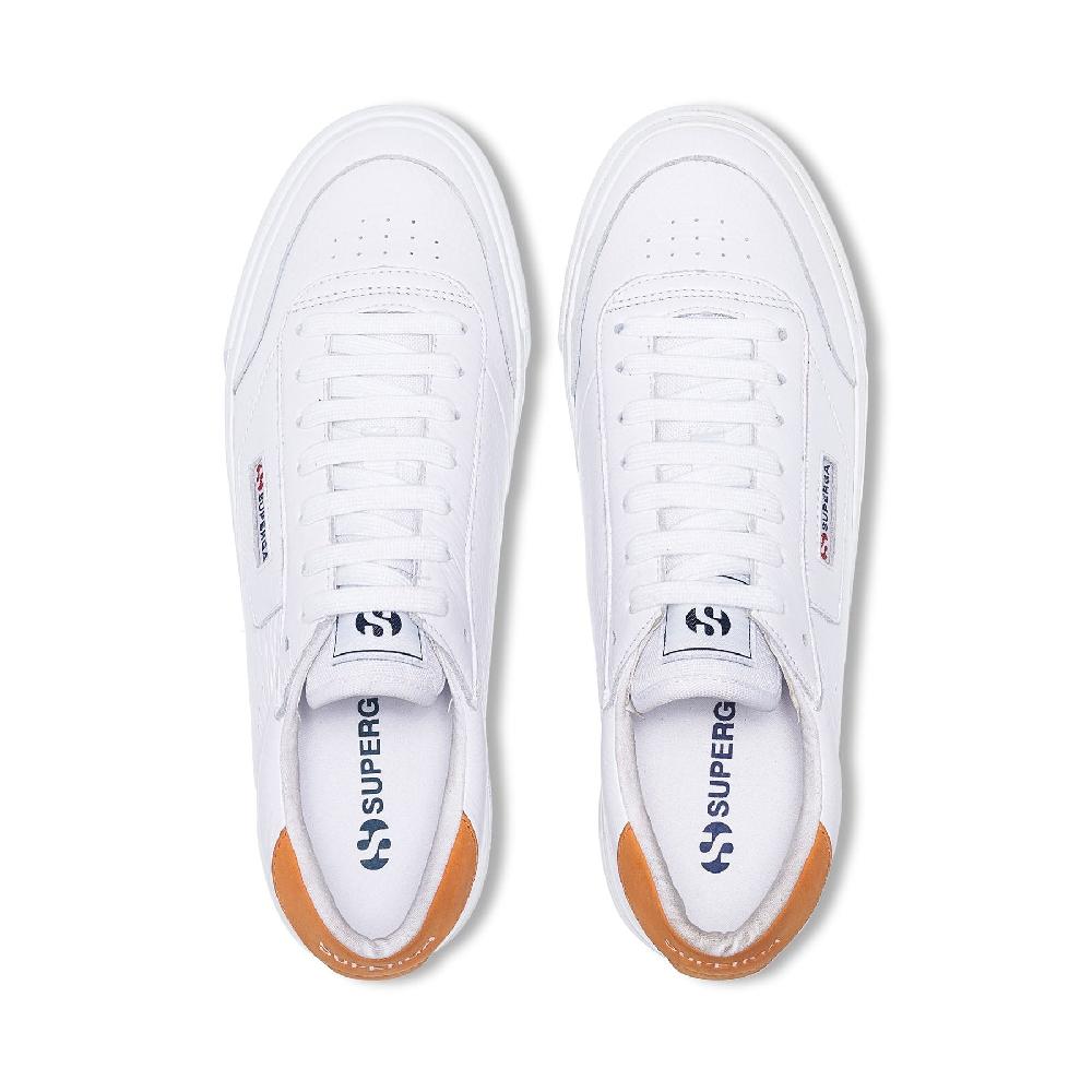 Superga 3843 COURTWHITE-ORANGE Qualità