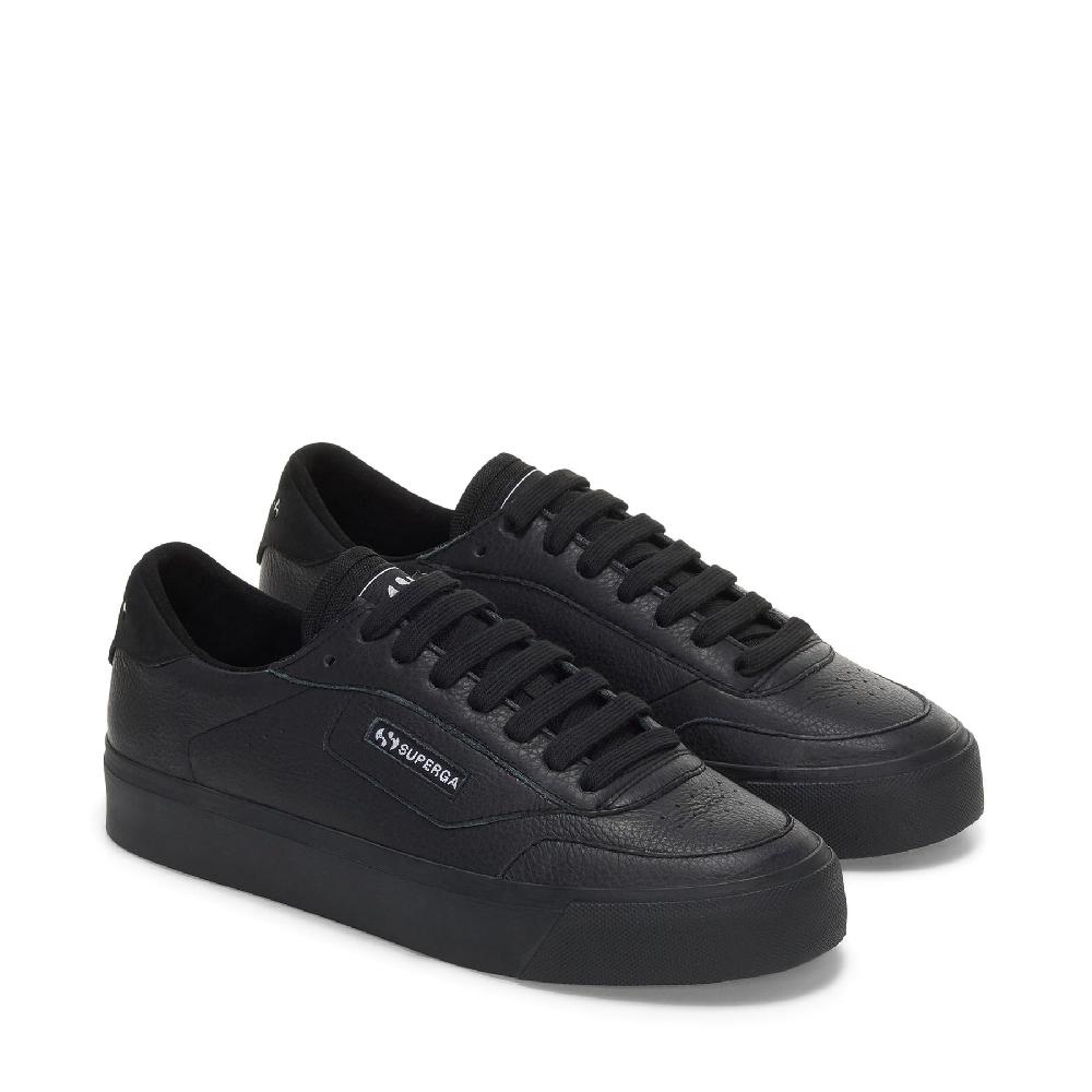 Superga 3843 COURTTRIPLE BLACK Vendita