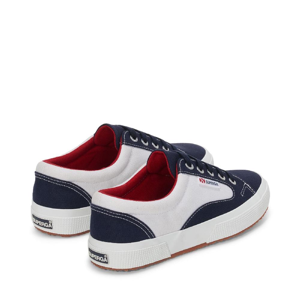 Superga 2750 BLOCKSWHITE-NAVY-RED Promozione