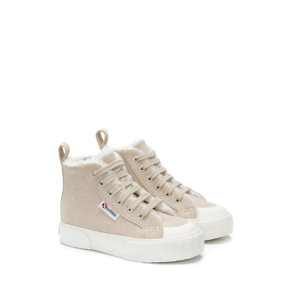 Superga 2696 KIDS STRIPE SUEDEPINK ALMOND-FAVORIO Acquista Ora
