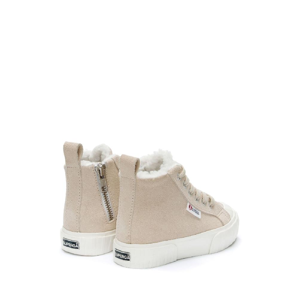 Superga 2696 KIDS STRIPE SUEDEPINK ALMOND-FAVORIO Acquista Ora