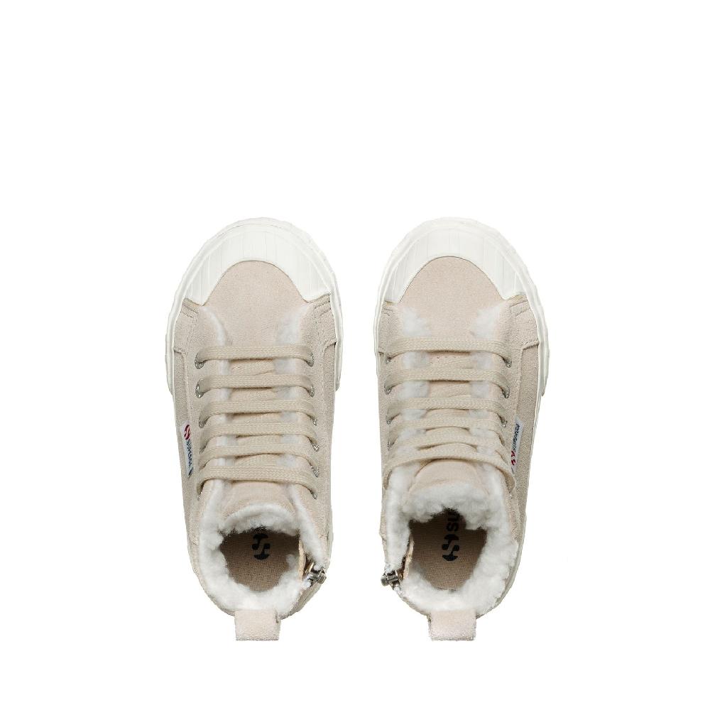 Superga 2696 KIDS STRIPE SUEDEPINK ALMOND-FAVORIO Acquista Ora