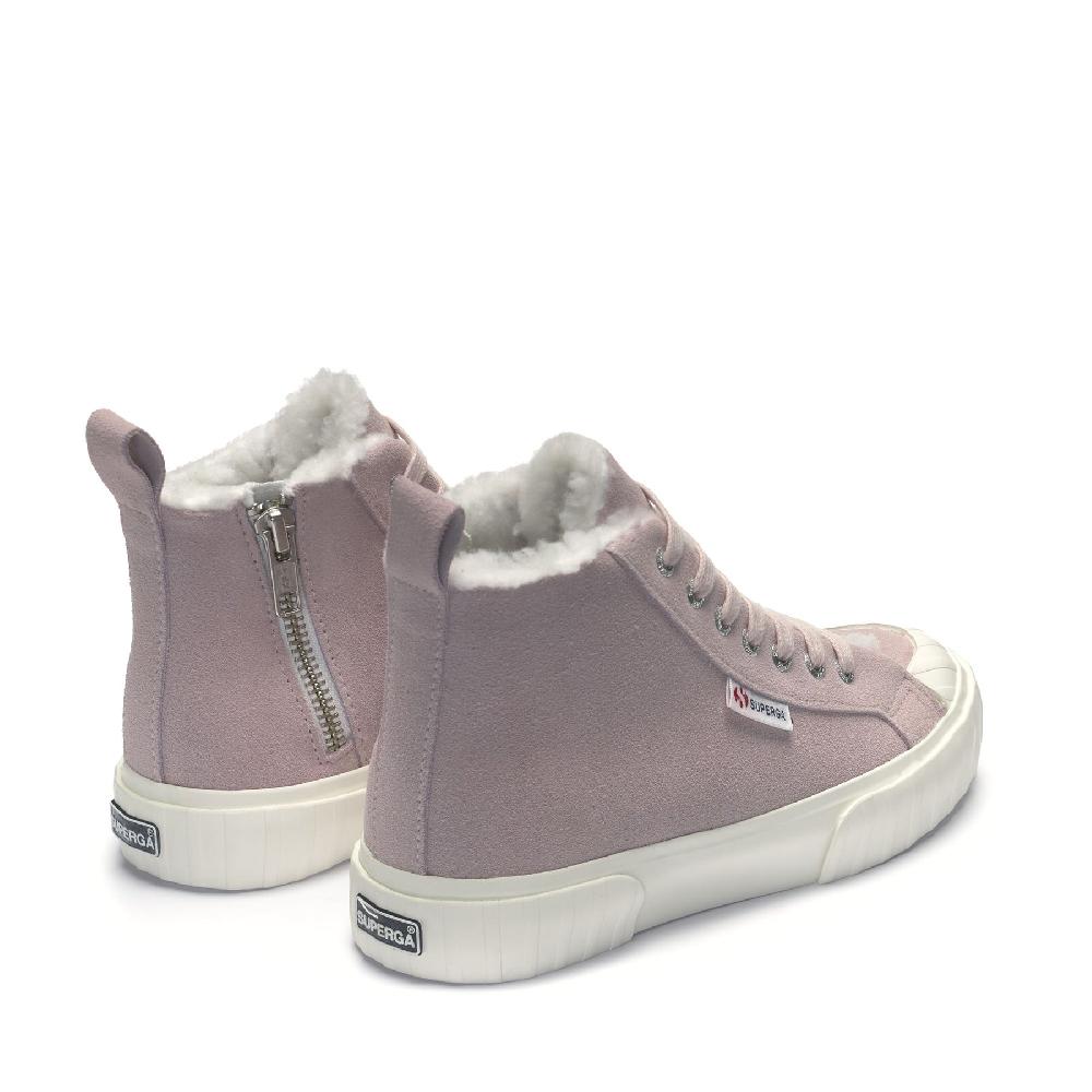 Superga 2696 KIDS STRIPE SUEDEVIOLET HUSHED-FAVORIO Consegna Veloce