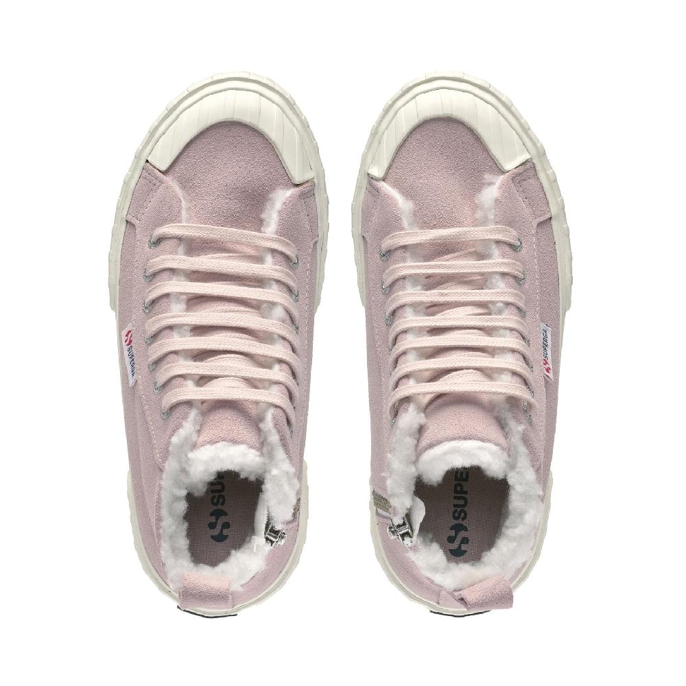 Superga 2696 KIDS STRIPE SUEDEVIOLET HUSHED-FAVORIO Consegna Veloce