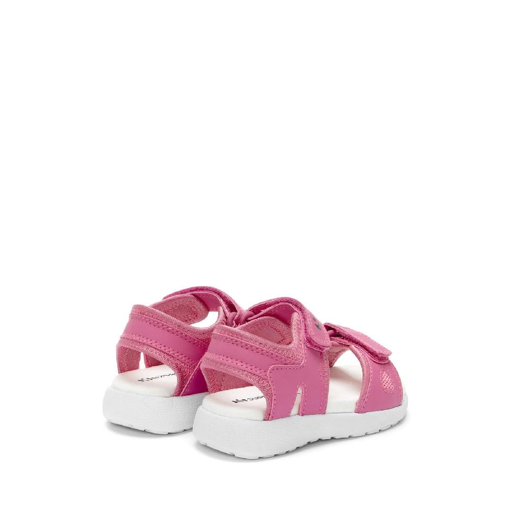 Superga 3999 KIDS SYNTHETIC MATERIALPINK FUCHSIA-WHITE Italia