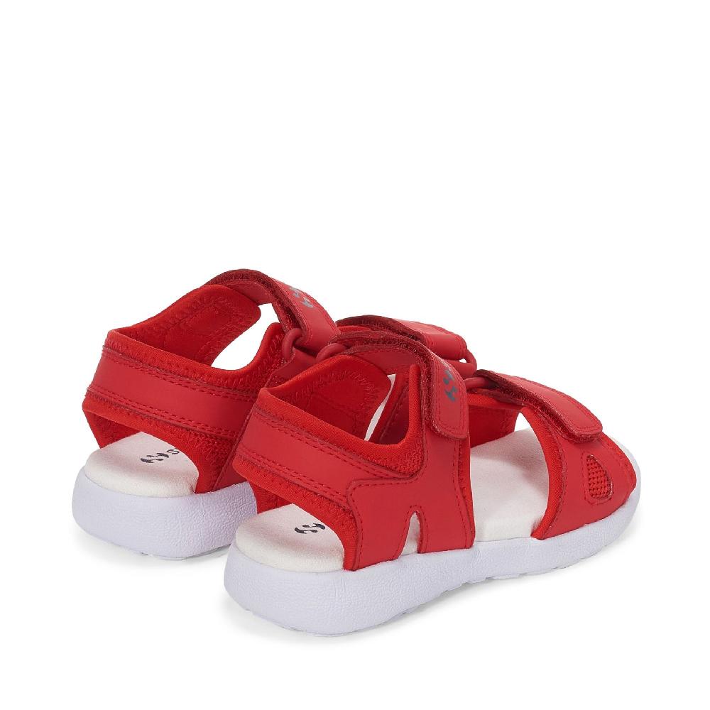 Superga 3999 KIDS SYNTHETIC MATERIALRED-WHITE Rilascio limitato