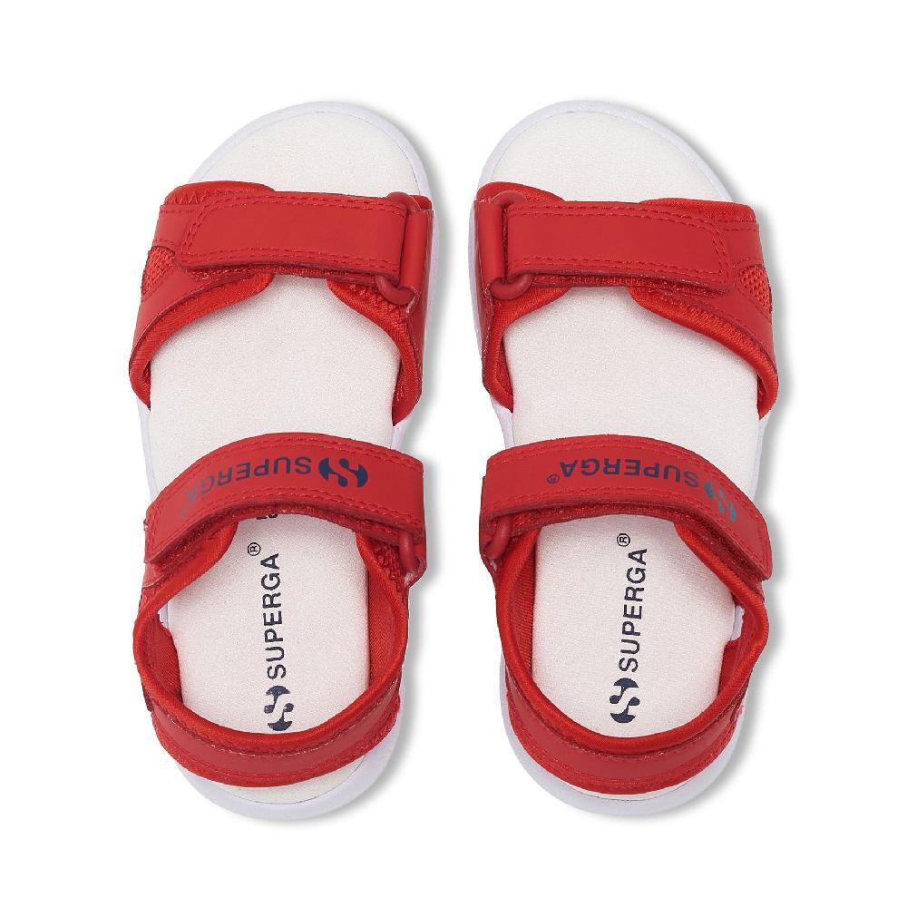 Superga 3999 KIDS SYNTHETIC MATERIALRED-WHITE Rilascio limitato