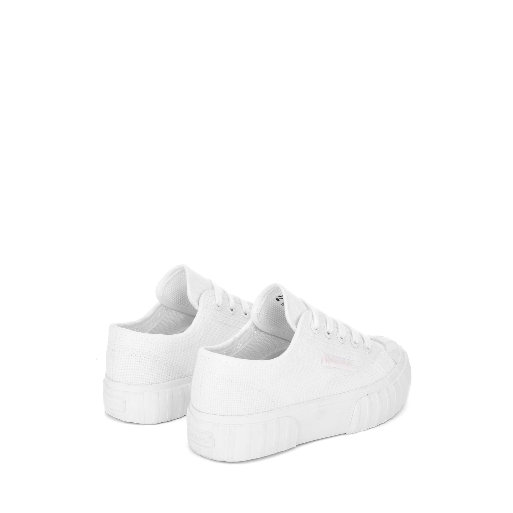 Superga 2630 KIDS STRIPETOTAL WHITE Promozione Limitata