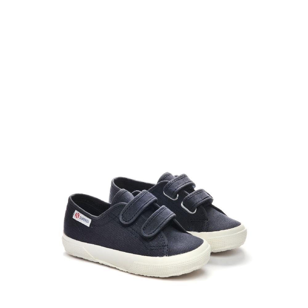 Superga 2725 STRAPS KIDSBLUE GREY DK-AVORIO NUDE Shopping Online