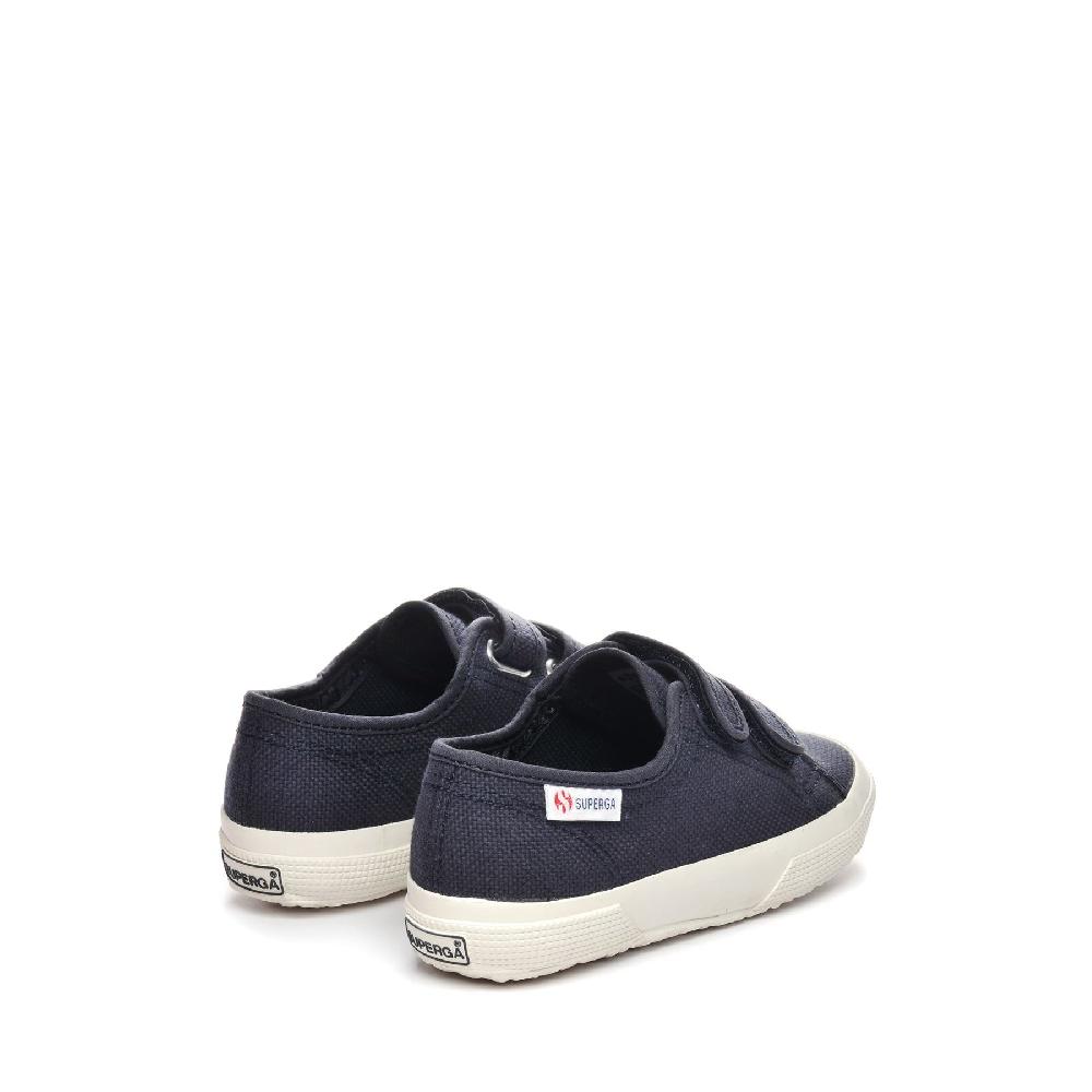 Superga 2725 STRAPS KIDSBLUE GREY DK-AVORIO NUDE Shopping Online