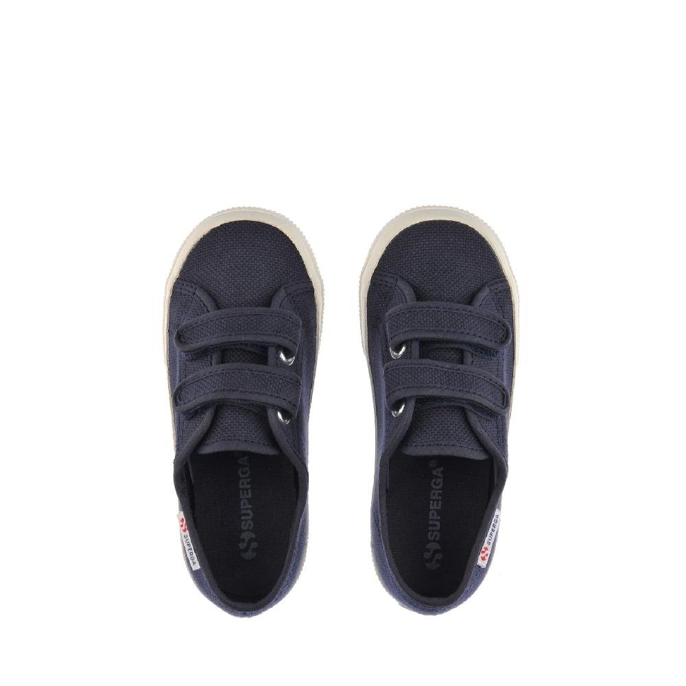 Superga 2725 STRAPS KIDSBLUE GREY DK-AVORIO NUDE Shopping Online