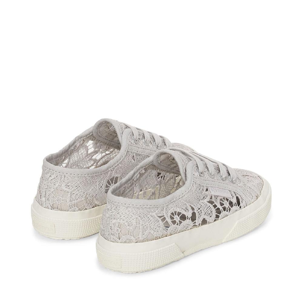 Superga 2750 KIDS MACRAMEGREY SILVER-FAVORIO Sottocosto