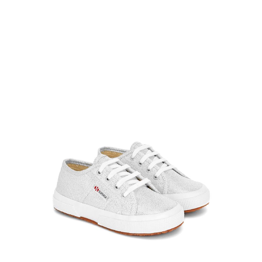 Superga 2750-LAMEJGREY SILVER In Linea
