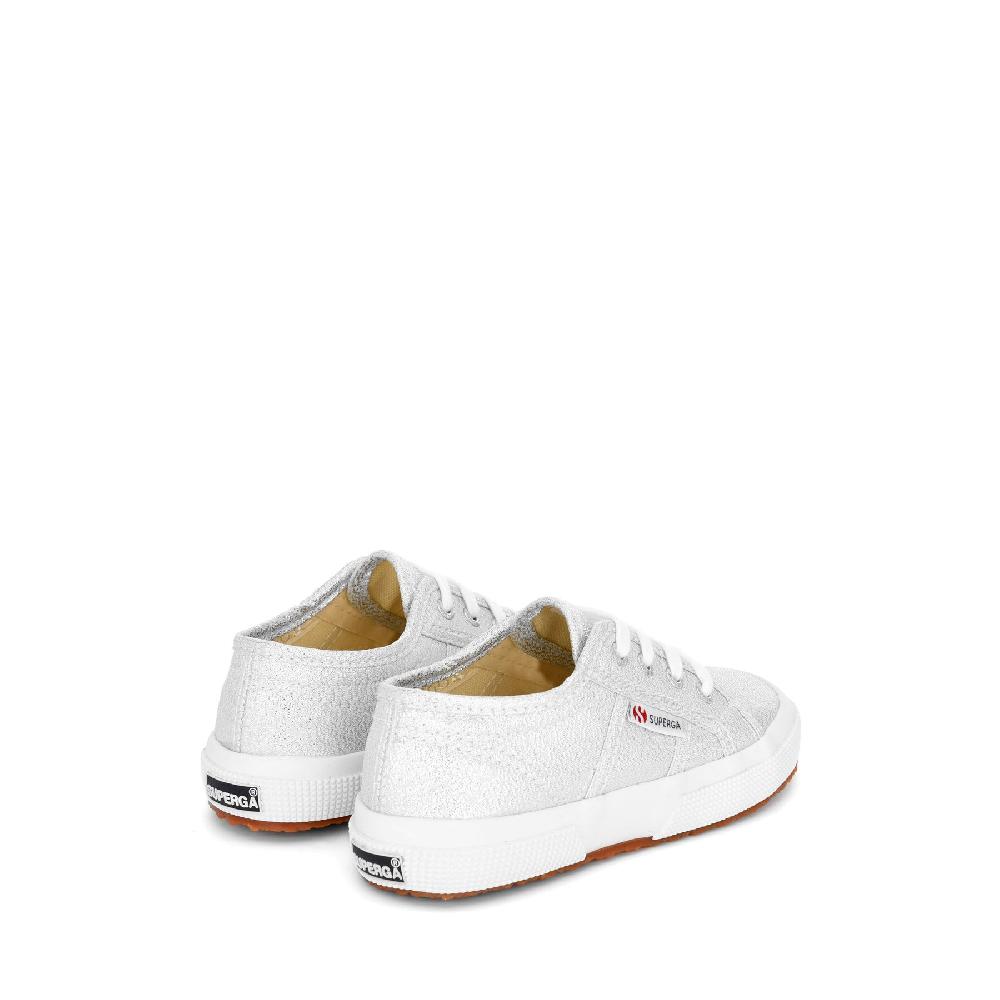 Superga 2750-LAMEJGREY SILVER In Linea