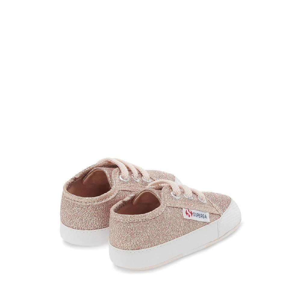 Superga 4006 BABY LAMEROSE PLATINUM Spedizione Gratuita