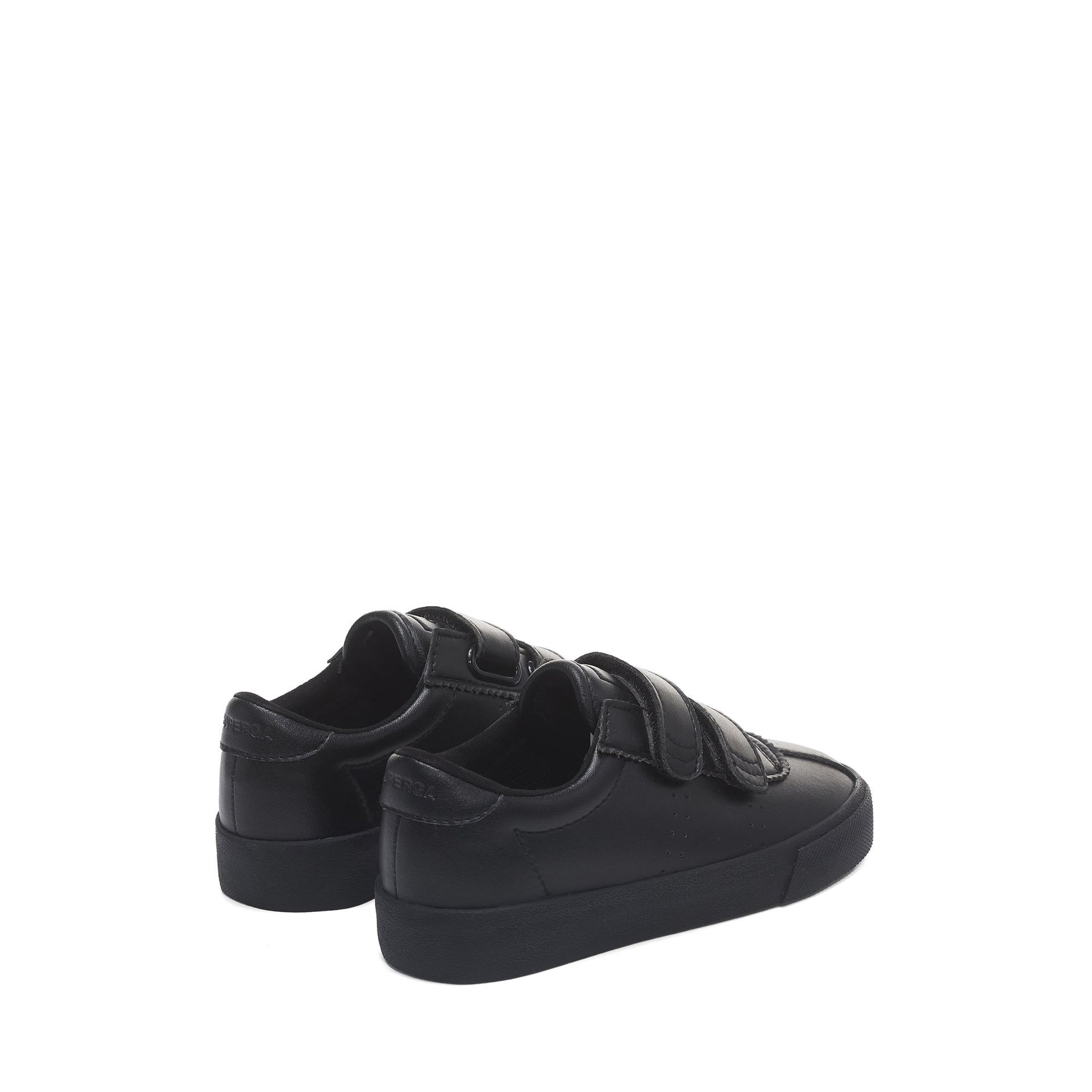 Superga 2843 KIDS CLUB S STRAPS VEGAN MATERIALTOTAL BLACK Italia