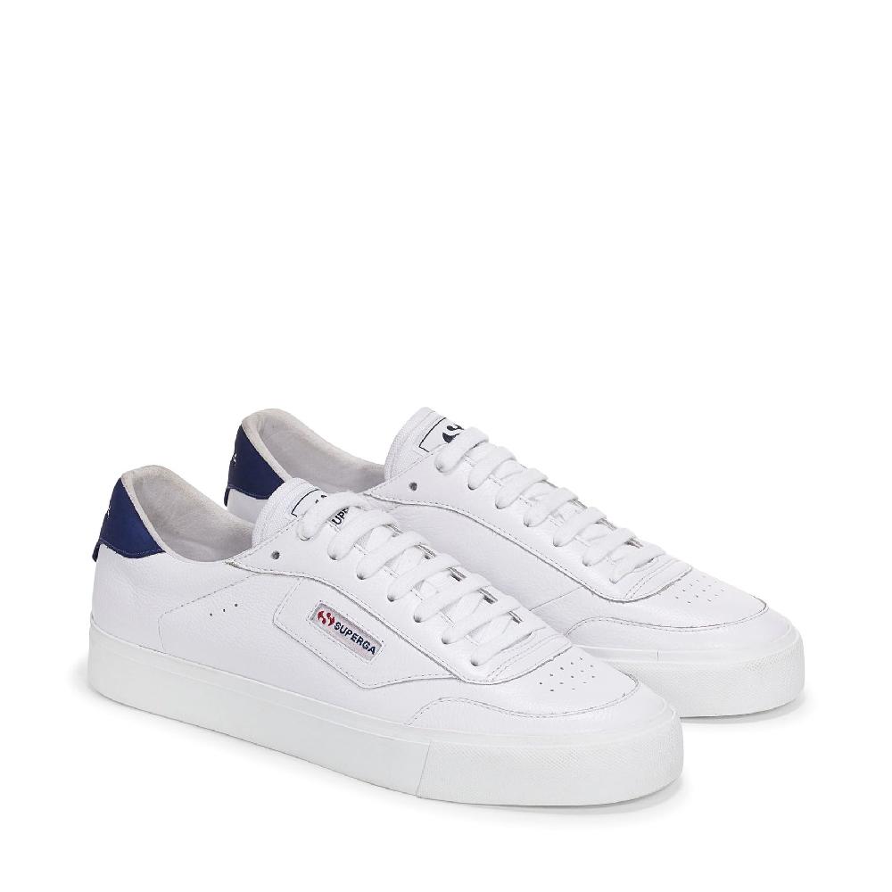 Superga 3843 COURTWHITE-BLUE SPECTRUM Shopping Online