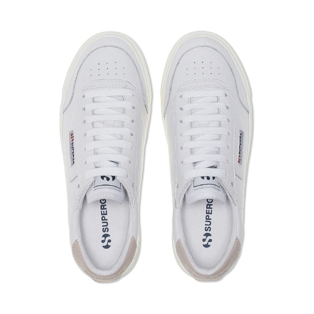Superga 3843 COURTWHITE-VIOLET HUSHED-FAVORIO Convenienza