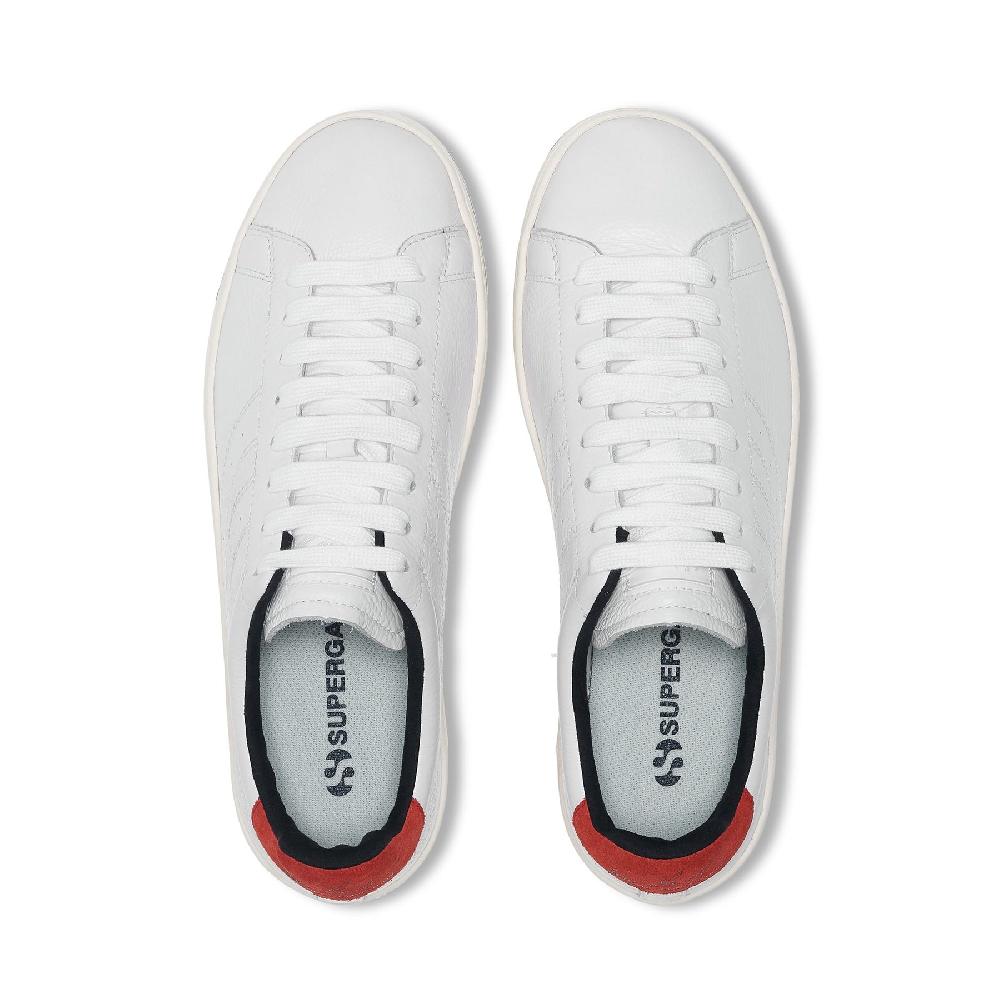 Superga 4833 LENDL MATCHWHITE-NAVY-RED Saldi Di Fabbrica