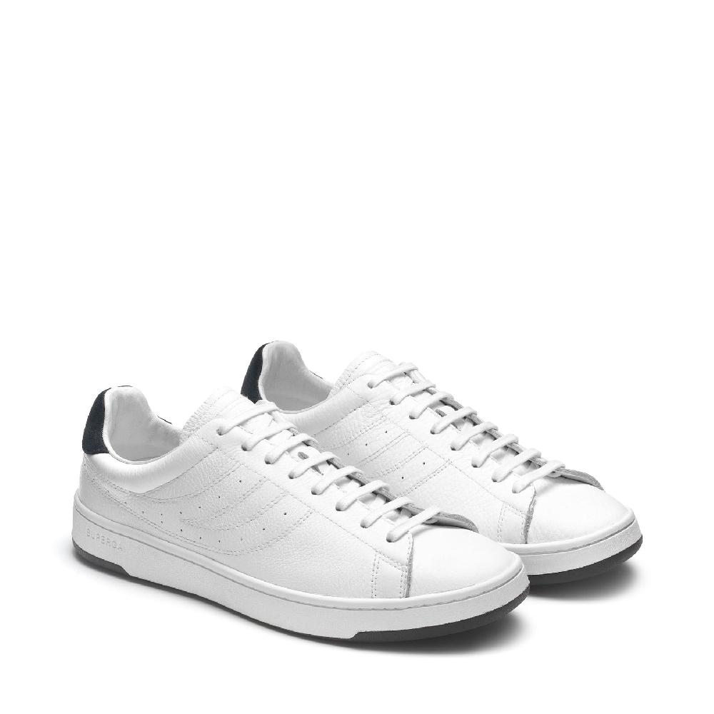 Superga 4833 LENDL MATCHWHITE-BLUE GREY DK Presa