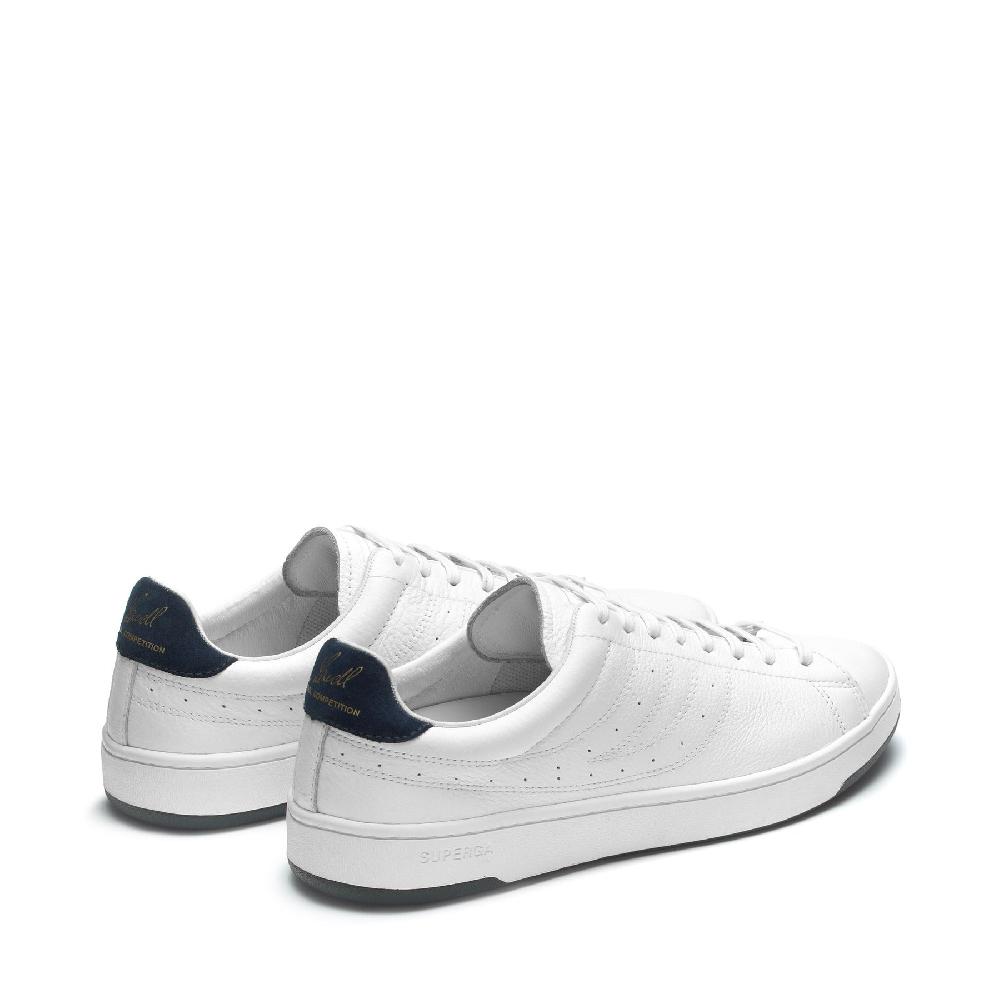 Superga 4833 LENDL MATCHWHITE-BLUE GREY DK Presa