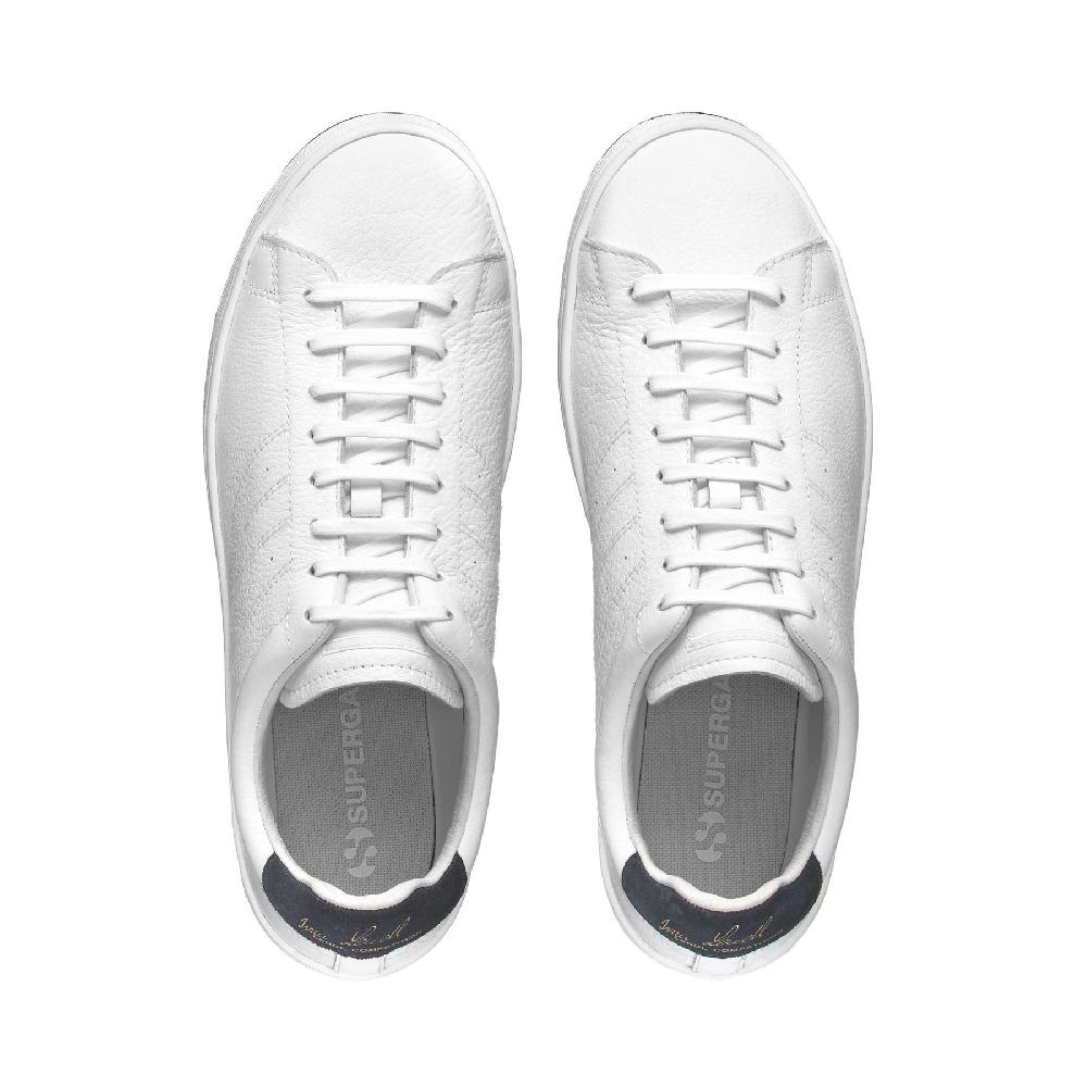Superga 4833 LENDL MATCHWHITE-BLUE GREY DK Presa