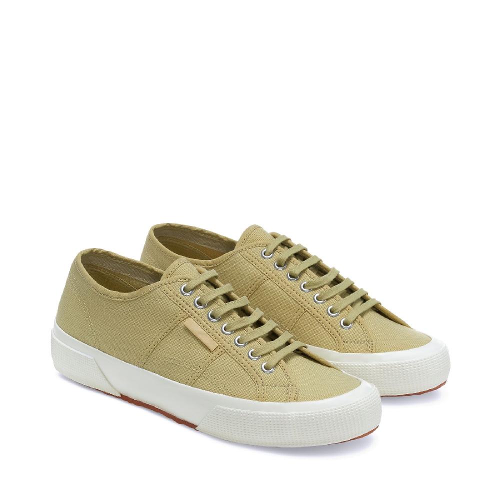 Superga 2750 OGGREEN OLIVE-F AVORIO In Saldo