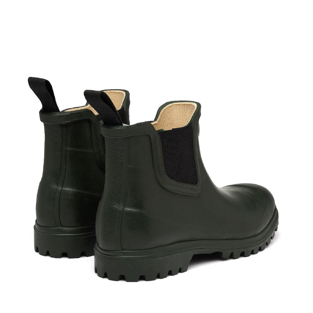 Superga 798 RUBBER BOOTS MIDGREEN SHERWOOD Italy