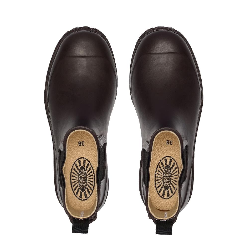 Superga 798 RUBBER BOOTS MIDBROWN DARK Italia
