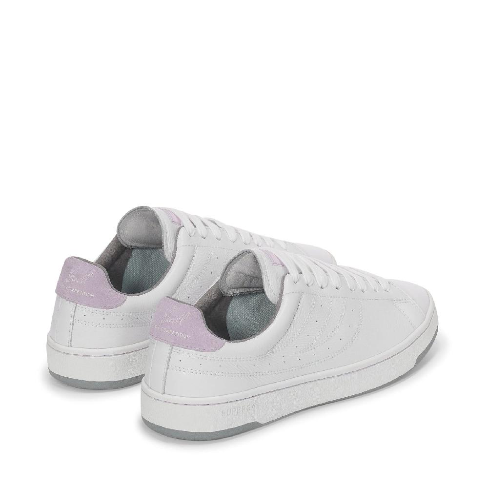 Superga 4833 LENDL MATCHWHITE-VIOLET LILLA-GREY MD Qualità