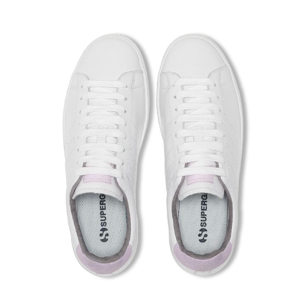 Superga 4833 LENDL MATCHWHITE-VIOLET LILLA-GREY MD Qualità