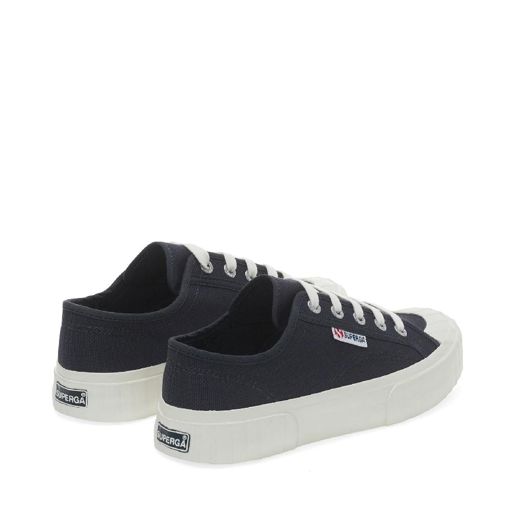 Superga 2630 STRIPEBLUE GREY DK-FAVORIO Promozione Limitata