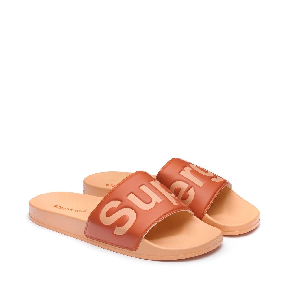 Superga 1908 SLIDES POLYSOFTORANGE MELON-ORANGE MD Affare Del Giorno